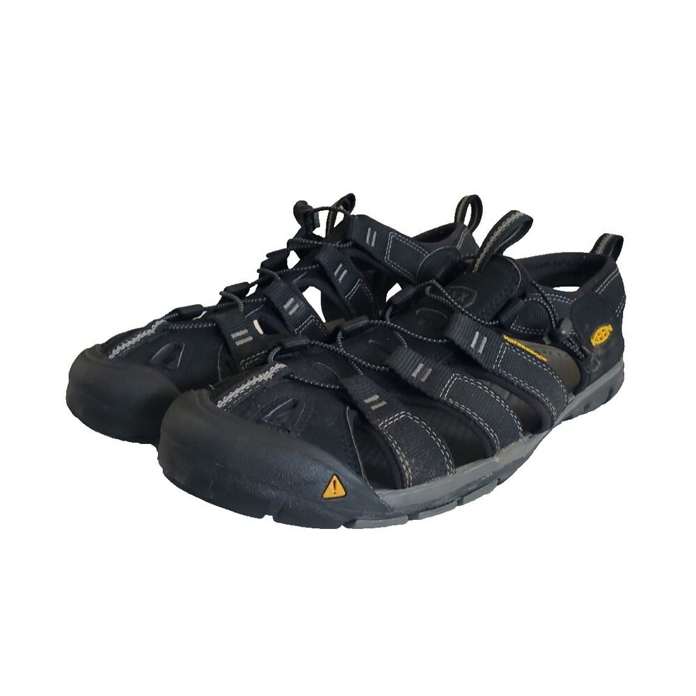 KEEN Clearwater CNX Black Waterproof Sandals Men's Size 12 Athletic